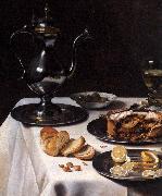 Pieter Claesz with Turkey ie oil painting